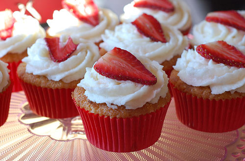 This is a Strawberry Cupcake.